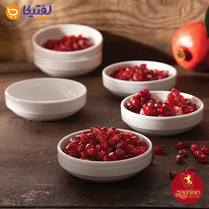 پیاله چینی زرین سایز 10 سفید هتلی 49 قسطی